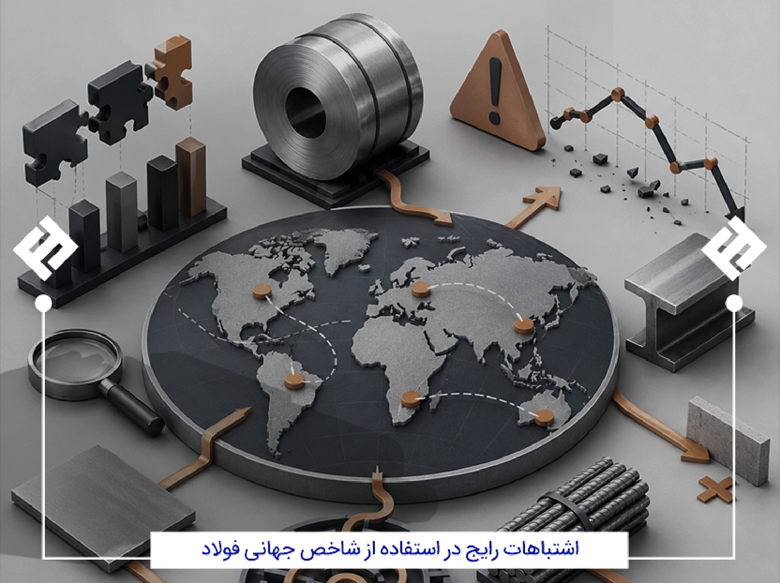 اشتباهات رایج در استفاده از شاخص جهانی فولاد