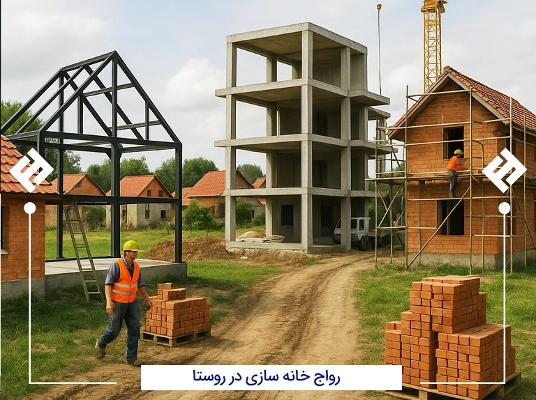 رواج خانه سازی در روستا