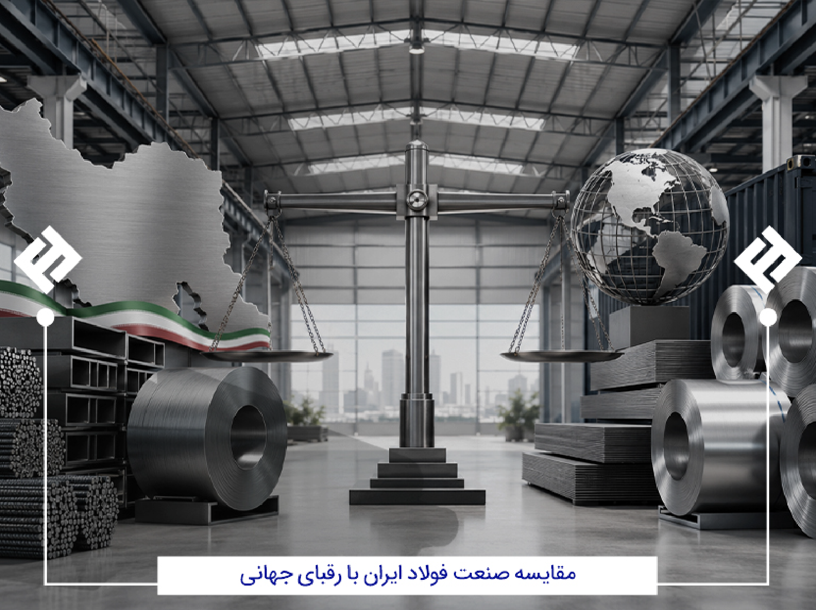 مقایسه صنعت فولاد ایران با رقبای جهانی