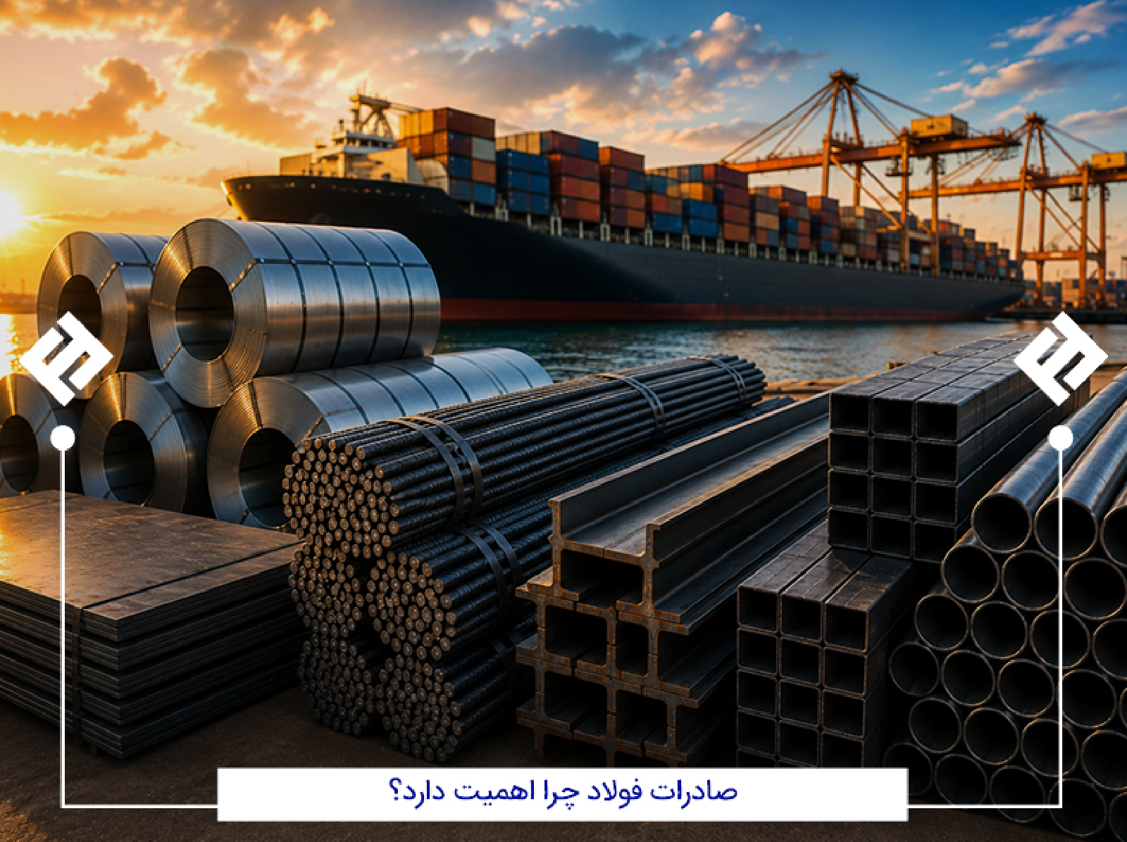 اهمیت صادرات فولاد