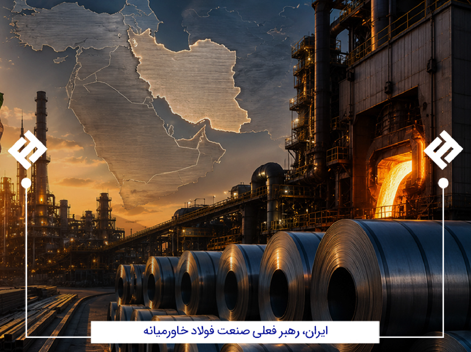 ایران؛ رهبر فعلی صنعت فولاد خاورمیانه