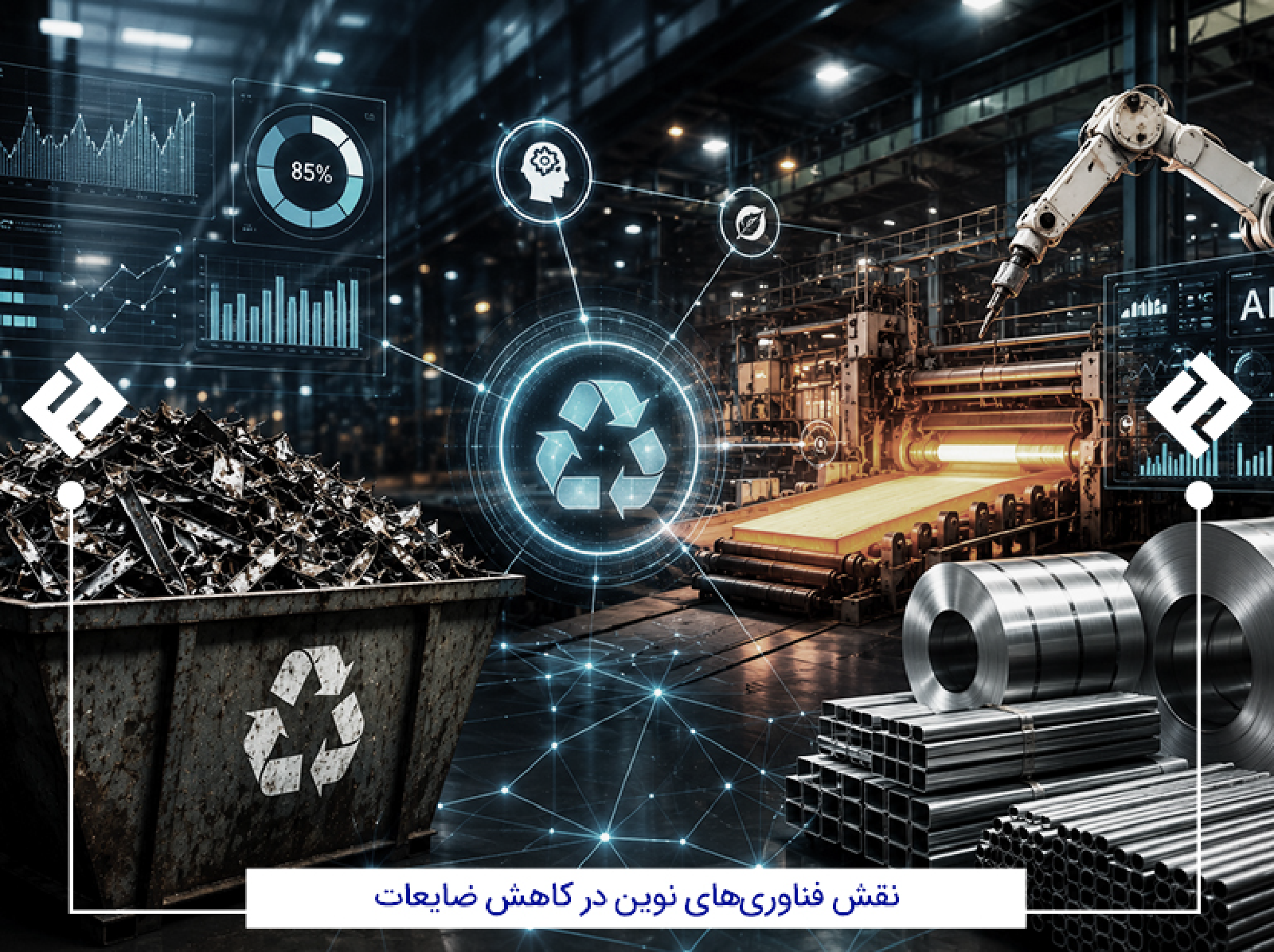نقش فناوری‌های نوین در کاهش ضایعات
