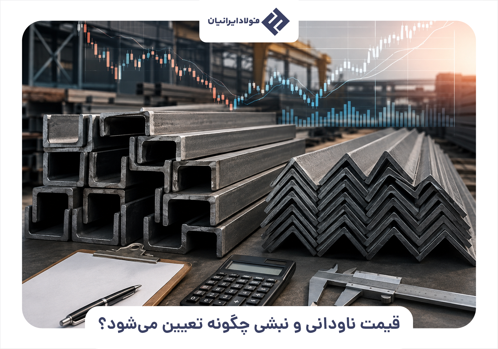 قیمت ناودانی و نبشی چگونه تعیین می‌شود؟
