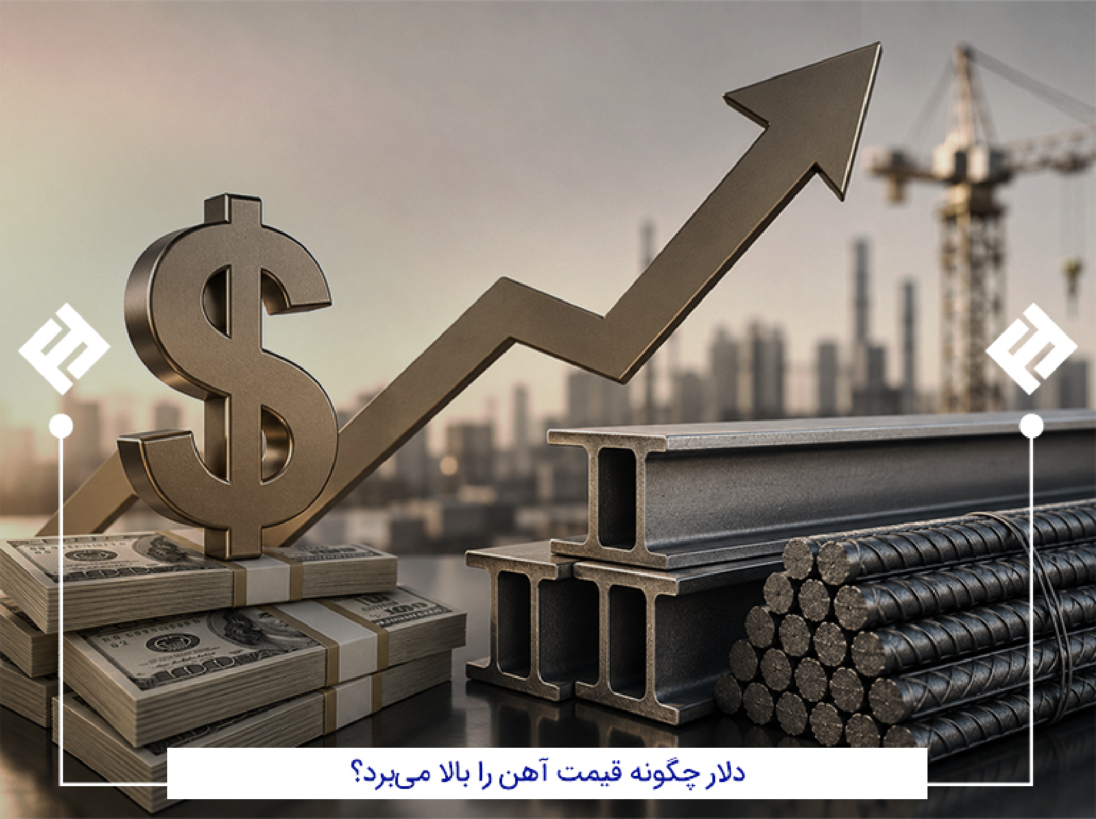دلار چگونه قیمت آهن را بالا می‌برد؟