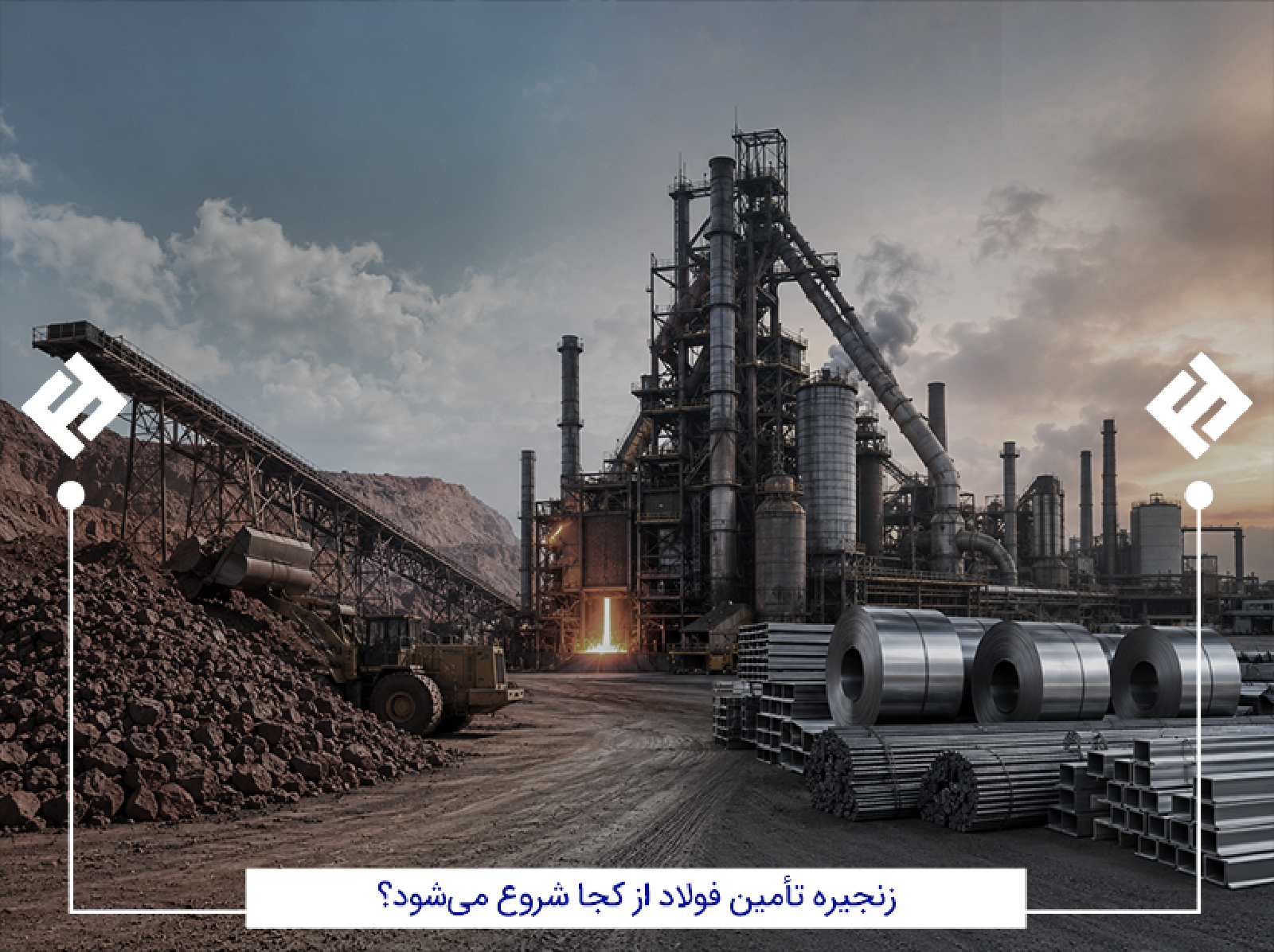 شروع زنجیره تأمین فولاد
