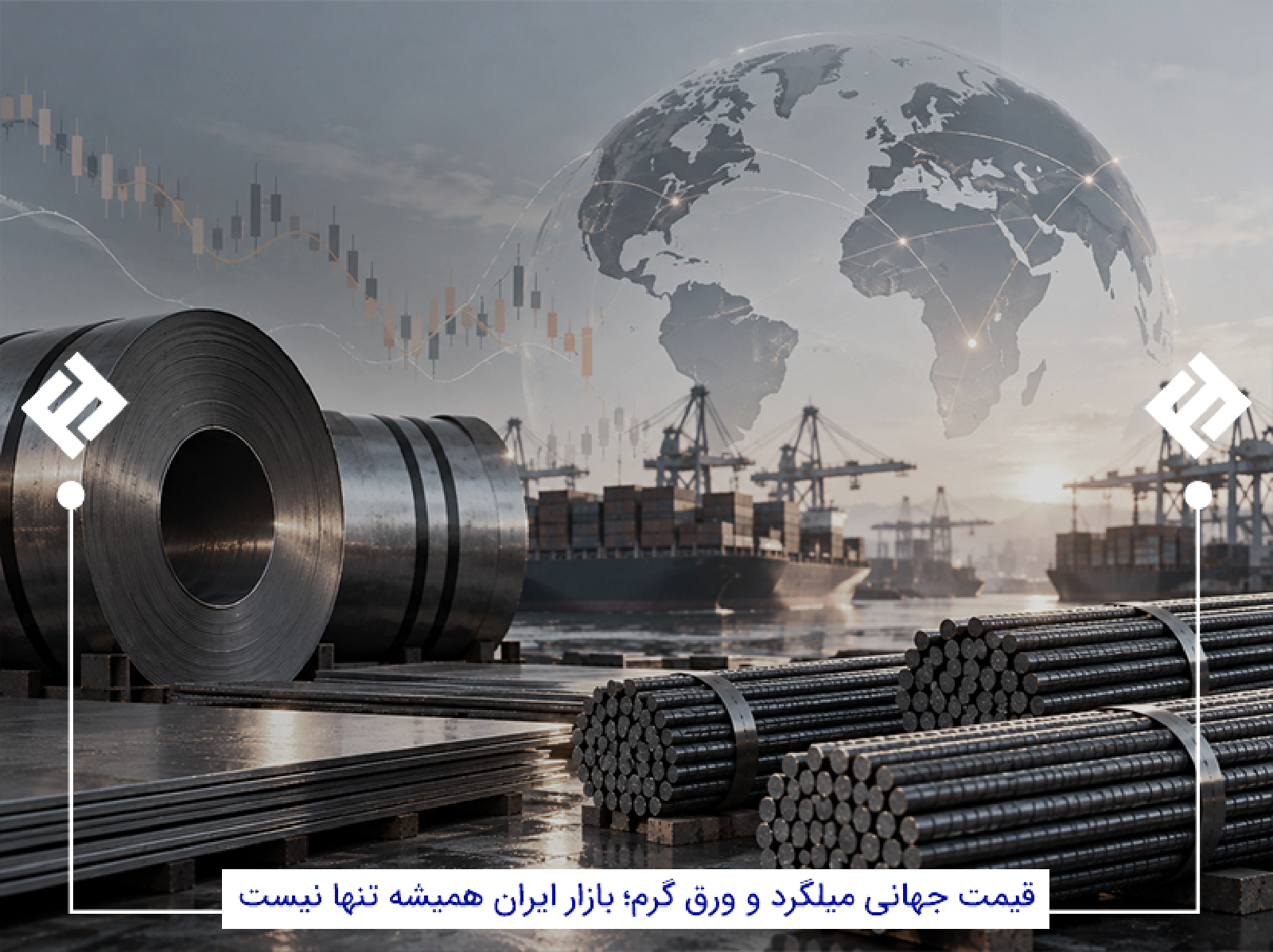 قیمت جهانی میلگرد و ورق گرم