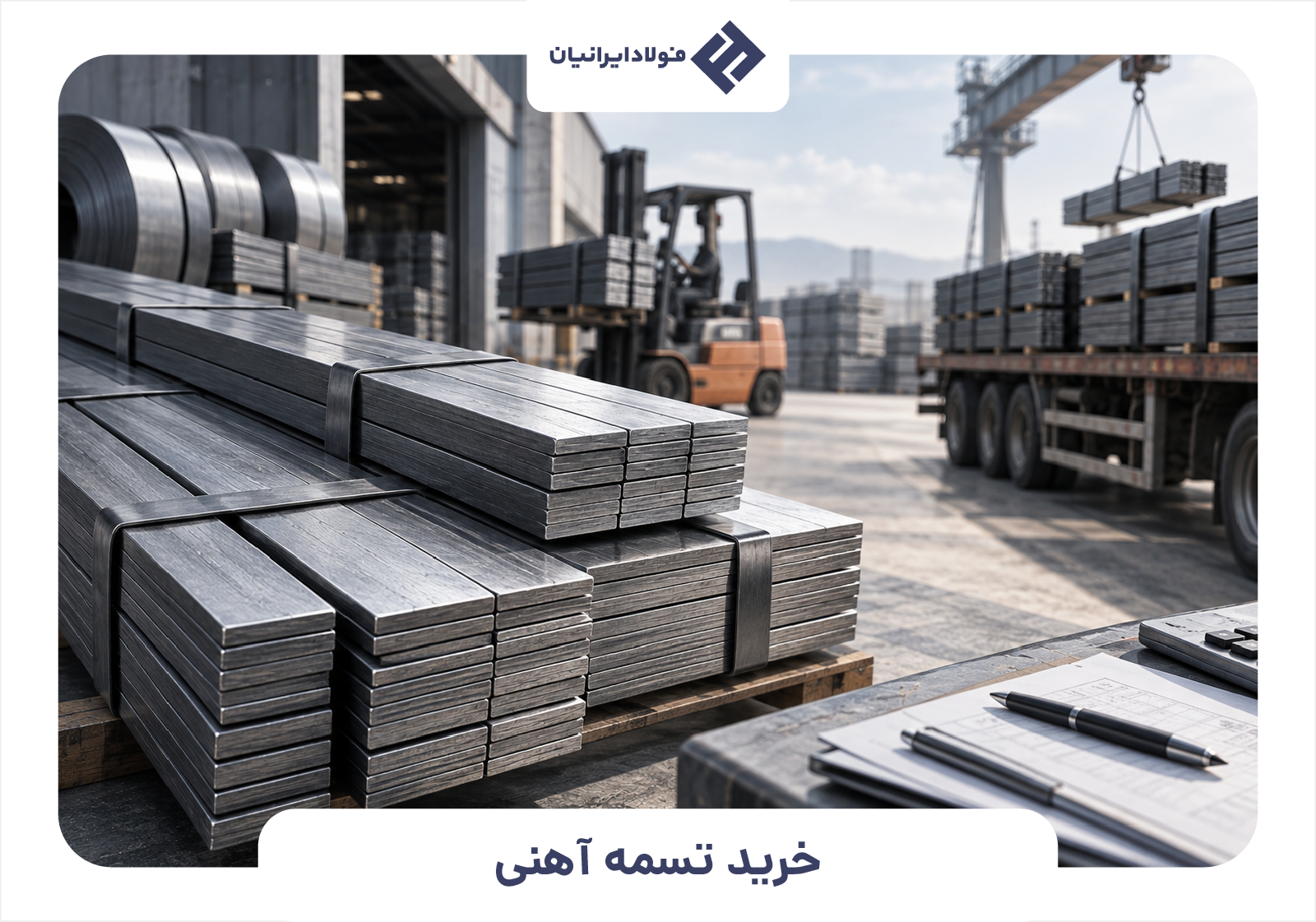 Purchasing iron straps