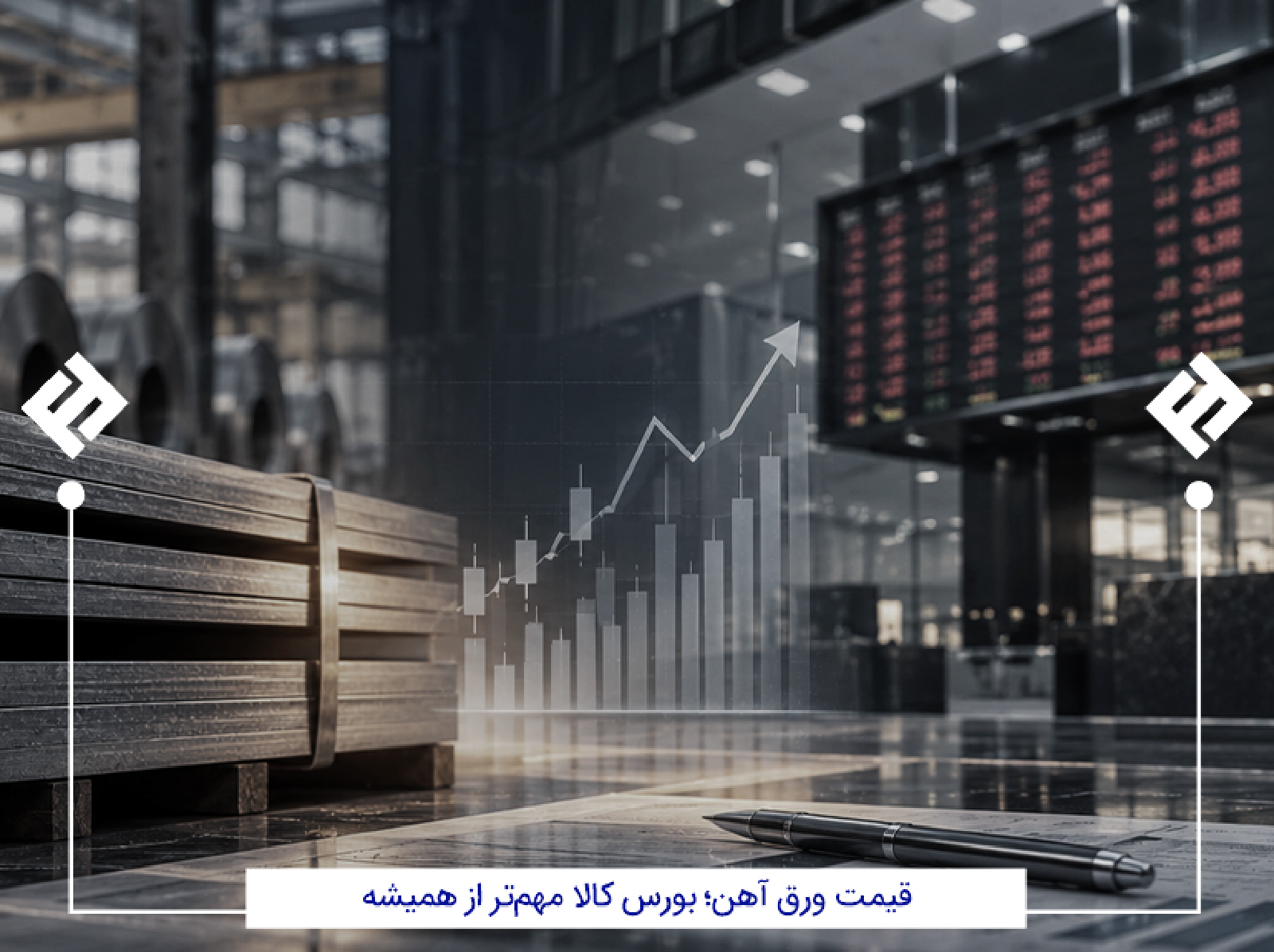 تأثیر بورس بر قیمت ورق
